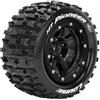 LOUISE MFT MT-MAXX 2.8 Pioneer 1/10 - Cerchio morbido, 17 mm, 1/2Z, colore: Nero