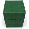 docsmagic.de Premium Magnetic Flip Box (100) Green + Deck Divider - MTG PKM YGO - Porta Mazzo Verde