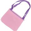SSIMIDAPT Borsa Spiaggia in Rete Giocattoli Sabbia Pieghevoli per Bambini Beach Bag Portatili Riutilizzabile Borsa con Cerniera per Raccogliere Conchiglie Riporvi giocattoli per Piscina Viaggi (Rosa e viola)