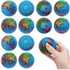 OPEIXSAYKOC Palline Antistress 12 pezzi, Palla Crumple Anti Stress Toy Balls, Stress Ball Globe, Giocattoli Antistress, Palloni da Calcio Piccoli, Palline Antistress per Bambini e Adulti