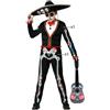 Atosa Costume Scheletro Messicano Mariachi Bambino 7 A 9 AÑOS