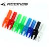 ACCMOS 30 pz/lotto ID 5.2mm freccia interna bussare tiro con l'arco in fibra di vetro freccia cocche per tiro con l'arco freccia
