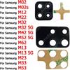 LISCN Copriobiettivo posteriore posteriore obiettivo della fotocamera in vetro per Samsung Galaxy M13 M23 M33 M53 5G M02 M02s M12 M22 M32 M42 M52 M62 sostituzione riparazione