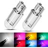 NONE 10Pcs Led T10 Car Light COB Glass 6000K White Auto Automobiles targa lampada Dome Read DRL Bulb Style 12V Led Light per Auto