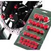 AutoJZWT Decorazione bullone dado accessori moto copertura per accessori moto Yamaha T Max 500 Yamaha Fz6 Mt09 2022 Gl1800