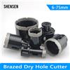 SHENSEN 1 pz M14 filo diamante secco sottovuoto brasato punte di perforazione set piastrelle di porcellana corone trapano granito marmo sega a tazza strumenti