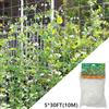 NONE 10M Pianta da giardino Rete da arrampicata Durevole Poliestere Traliccio Maglia di fagioli Supporto per piante Vite Coltiva Recinzione Rete idroponica Accessori
