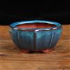 JETTING Vaso da fiori bonsai in stile cinese Vaso da fiori artigianale in ceramica Fioriera Decorazioni per la casa 7,5 * 5,7 * 4 cm