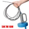 NONE Scarico del lavandino del WC Sblocker Tubo fognario Stantuffo Draga 5/7/10 metri Tenuto in mano Allungabile Bagno Cucina Strumenti per la pulizia