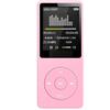 NONE Lettore musicale Mp3 compatibile con Bluetooth, radio FM portatile senza perdita di dati, registratore Mp3 Walkman sportivo ultrasottile per studenti
