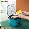 BALASHOV Mini fornello di riso Cucina domestica automatica Macchina da cucina elettrica 1-2 persone Scaldavivande Piroscafo 1.2L Piccolo fornello di riso