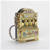 TAKARA TOMY Mini Pokemon Figure Slot Machine portachiavi placcato colore girevole giocattoli regalo per bambini molto interessanti
