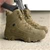 Zapatos Hombre 2024 Stivali da combattimento nel deserto da uomo di moda Scarpe da trekking in pelle da esterno Uomo Caccia da lavoro Stivali di sicurezza Stivaletti da uomo Stivaletti
