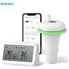 INKBIRD Termometro per piscina wireless INKBIRD di seconda generazione con gateway WiFi IBS-M2 Termometro galleggiante digitale impermeabile combinato per laghetto spa