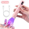 LULAA YIKOOLIN Comoda lampada asciuga unghie portatile UV/LED polimerizzazione delle unghie Tutto lo smalto gel Strumento per nail art Nail art Comoda lampada per unghie