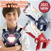 DIZ TOYS Pistola giocattolo con etichetta a infrarossi da 35CM per bambini Set di giochi di battaglia con Tag Laser con gilet giocattoli elettrici per bambini arma fucile a pistola Sport all'aria aperta