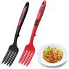 NONE Utensili da cucina flessibili in silicone Multifunzione Spaghetti Server Forchetta Insalata Forchette Frusta Servire Accessori da cucina