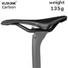 ELITA ONE Elitaone 245x139mm MTB Sella per bici da strada Guide in carbonio Sella per bicicletta cava a naso corto per una guida confortevole