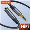 Toocki Cavo Aux da 3,5 mm per cuffie da auto Cavo per altoparlante di prolunga audio maschio-femmina con microfono per laptop Samsung TV Box
