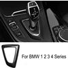 NONE Pannello base testa cambio console centrale stile fibra di carbonio in plastica adatto per BMW F21 F20 F22 F23 F30 F31 F32 F34 F33 F35 F36