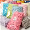 NONE Scatole di caramelle di rafia di carta stropicciata tagliuzzata colorata scatola regalo fai da te materiale di riempimento matrimonio matrimonio decorazione della casa