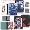moboons Per Kindle Paperwhite 10a generazione Custodia da 6 pollici 2018 Custodia in pelle PU con cinturino da cintura PQ94WIF Paperwhite 4 Cover per dormire