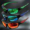 Occhiali da sole sportivi alla moda Protezione UV polarizzata Occhiali personalizzati Montatura rotonda Occhiali UV400 da uomo e da donna in metallo