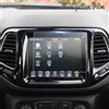 NONE Pellicola per schermo di navigazione per auto per Jeep Compass 2017 2018 2019 2020 Membrana in vetro temperato Protezione GPS Accessori interni
