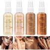 NONE Corpo liquido che evidenzia il trucco all'olio luccicante 4 colori Glitter Spray Oil Lotion bagliore cosmetici Glow Body Glitter Spray Oil Lotion