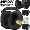 OME OH MY EAR Cuscinetti per auricolari per Mpow H4-H7-H12-H19 H21Active Noise Studio Cuffie cuscinetti di ricambio Panno a rete Spugna di memoria Proteine morbida