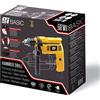 JUJU ORION91oficial® - Trapano Elettrico Rotativo 500W, con Filo e Velocità Variabile per Uso Fai-da-te Domestico, Materiale in Acciaio Resistente, Certificato CE, Ideale per Foratura a Percussione e