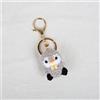 LISM Portachiavi all'uncinetto serie Mini Pinguino, Portachiavi fatti a mano con bambola pinguino cartone animato all'uncinetto, Ciondolo lavorato a maglia, Accessori personalizzati all'ingrosso