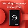 HACHANLUN RFID Copiatrice Duplicatore 13.56mhz Portachiavi NFC Smart Card Reader Writer 125KHz Programmatore crittografato USB UID T5577 EM4305 Tag di carte