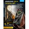 Cubot Mini smartphone robusto Android 15 Cubot KingKong MINI 4, mini schermo da 4,7 pollici, 90Hz, batteria da 4700mAh, fino a 20GB di RAM (8 + 12GB), 256GB di ROM, 4G mini cellulare, NFC, fotocamera 48MP,