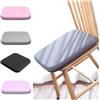 NONE Cuscino del sedile spesso 4 cm Memory Foam Cuscino per seggiolino auto traspirante Cuscino per la vita ultra morbido di rimbalzo
