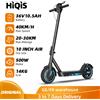 HiQiS V10 E-Scooter 500W Motore 36V 10.5Ah 40KMH Velocità 30KM Gamma Pieghevole EScooter 10 pollici Pneumatico Ad Aria Scooter Elettrico Per Adulti