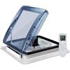 NONE 40 centimetri 10 Velocità RV Ventilatore Sensore Pioggia Telecomando Caravan RV Tetto Lucernario Camper Prese d'aria 12V Camper Veicolo Elettrico RV Ventilatore