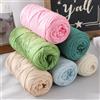 NONE 200 g/pz Panno Filato Poliestere Uncinetto T-shirt Filato Fai da te Crafting Uncinetto Maglieria - Borse, Cuscini, Bambole, Cestini 50 m/54 yd