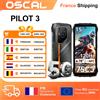 OSCAL Smartphone robusto OSCAL PILOT 3 [nessun caricatore UE] 36 GB (12+24) + 256 GB Android 15 6,78" 7500 mAh 50 MP+32 MP+20 MP 120 Hz 33 W NFC
