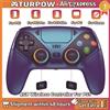 Turpow Gamepad RGB per Playstation 5/PS5 Pro/Slim/PC Controller Wireless PS5 con Doppia Vibrazione Funzione Marco/Turbo Joystick 3D per Giochi