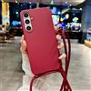 NONE Custodia per telefono con tracolla regolabile multicolore per Samsung Galaxy A17 A16 A15 A14 A13 A12 A07 A06 A05 A05S 4G 5G