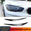 NONE Per BMW Serie 1 F20 F21 2015-2019 Faro Sopracciglio Palpebra Copertura Trim Modifica Esterna Tuning Accessori Body Kit Styling