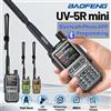 BAOFENG UV-5R Mini Walkie Talkie Multibanda con Programmazione Wireless Bluetooth, Doppio PTT, Ricarica Type-C, Radio Bidirezionale a Lungo Raggio