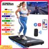Superun Tapis Roulant Pieghevole Sotto Scrivania con Inclinazione 6%, Motore Silenzioso da 2.5 HP, Telecomando, Display LED, Portatile, Capacità 300 LBS