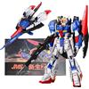 Bandai Modello Jms Hg 1/144 Msz-006 Zeta, Modello Assemblabile con Articolazioni Mobili, Action Figure Robot di Alta Qualità, Regalo e Oggetto da Collezione per Bambini