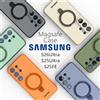 SAMSUNG 360 ° Supporto Magnetico Rotante in Metallo e Custodia in Silicone per Telefono Samsung S26 S25 S24 S22 Ultra S26 Plus A57 Compatibile con Magsafe