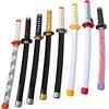 Bandai Spada Katana Zenitsu da 45 cm per Cosplay di Kimetsu no Yaiba, Modello in Plastica da 18 Pollici per Gioco di Ruolo Demon Slayer Kamado Tanjirou