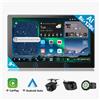 ATOTO Autoradio Android 9 pollici doppio DIN con DAB, schermo multimediale, CP&AA wireless, Bluetooth, sistema smart per auto.