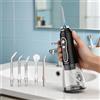 H2ofloss Idropulsore Senza Fili 140PSI Ricaricabile, Irrigatore Orale con 5 Modalità e 5 Punte per Gengive Sensibili, Apparecchi Ortodontici, Impianti e Pulizia dei Denti