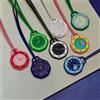 NONE Nuovo Orologio da Tasca con Ciondolo, per Uomo e Donna, Colorato, Ottagonale, Movimento al Quarzo, Cinturino in Pelle, Stile Casual e alla Moda, Idea Regalo